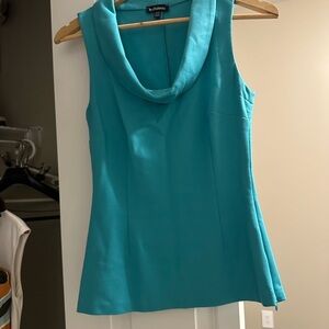 Le Chateau Turquoise Sleeveless Top